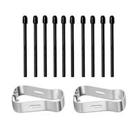 10 Pcs SLAUNT Marker Pen Replacement Tips/Nibs Compatible with Remarkable 1/2 Plus, Boox Pen2 Pro, Tab X, Max Lumi2, Note Air2, Note Air2 Plus, Nova Air C Stylus Pen Replacement Nibs/Tips with Tool