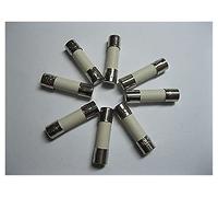 10 Pcs Slow Blow Ceramic Fuses T2A T4A T5A T6.3A T8A T10A 250V 5mm x 20mm Protected circuits (Color : T8a)