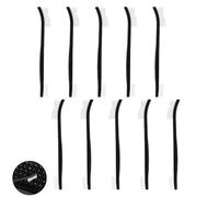 10 PCS Small Cleaning Brushes, Nylon Brush, Double-Ended Nylon Detailing Crevice Brush, for Kitchen Sink Bathroom Gaps Corner Small Space