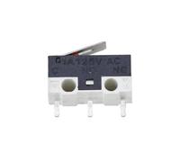 10 PCS Small Limit Microswitch Car Switch with Scroll Wheel Curved Foot Arc Handle(Platen 8mm)