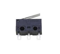 10 PCS Small Limit Microswitch Car Switch with Scroll Wheel Microswitch Curved Foot Arc Handle Microswitch Mouse Switch IDGTTLDF(Square foot 12mm)