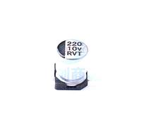 10 Pcs SMD Aluminum electrolytic Capacitor 220uF 10V SMD, 6.3x7.7mm Control circuit