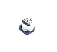 10 Pcs SMD Aluminum electrolytic Capacitor 3.3uF 100V SMD, 6.3x5.4mm