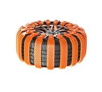 10 Pc's Snow Chains | TPU Tire Chain for Cars | Anti-Slip Car Tire Chains | Adjustable Snow Chain for SUVs, & Sedans | Wear-Resistant, No Damage, Fits 16-27.5cm Tires for Winter Roads &