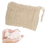 10 Pcs Soap Bag with Drawstring - Natural Exfoliating Soap Saver Pouch for Shower, Eco-Friendly Reusable Mesh Bags for Lathering