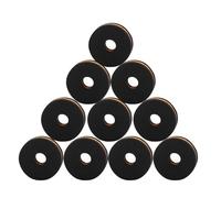 10 Pcs Soft Felt Pad Round Stand Felt Washers Drum Felt Pad Musical Instrument Accessories