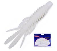 10 Pcs Soft Swimbait Lures, Shrimp Shape Soft Plastic Fishing Lures Kit, Bass Fishing Lure Swim Baits with 5 Color, for Fishing Trout, Crappie, Bass, Redfish, Freshwater, Saltwater