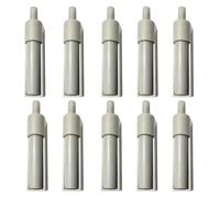 10 Pcs Softclose Door Dampers, Closer Buffers with Screws, Quiet Close Damper Buffer, Removable Door Dampers Soft Close, Grey Cabinet Damper for Retrofitting Furniture Doors
