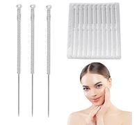 10 PCS Spot Removal Needle Set - Pimple, Freckle, Mole, and Tattoo Remover Tool for Beauty - Pen Accessories (Silver)