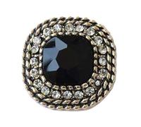 10 Pcs Square Diamond Metal Buttons 18mm 23mm 25mm, Color 1, 23 mm