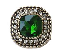 10 Pcs Square Diamond Metal Buttons 18mm 23mm 25mm, Color 3, 18 mm