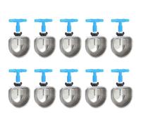 10 Pcs Stainless Steel Rabbit Drinker, Rabbit Farming Equipment, Stainless Steel Anti-Scratch Nipples