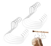 10 Pcs Steel Hat Hook Multifunctional Space Saving Cap Holder Rack Baseball Cap Organizer and Hat Rack for Scarves, Tank Tops, Clothes, Underwear
