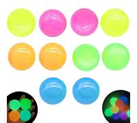 10 Pcs Sticky Balls Ceiling Glow in The Dark Fidget Toys, 5cm/1.9in Glow Balls, Night Stress Balls for Fluorescent Sticky Wall Balls, Anxiety Relief for Adults & Kids