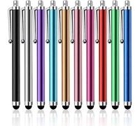 10 Pcs Stylus Pens for Touch Screens Phone, Universal Capacitive Stylus Pens Compatible with iPad iPhone Kindle Tough Tablet