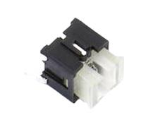 10 Pcs Tact switch TSL06122-072B830BF-1D01 Dip -6P, 6x6mm illuminated tact switch upright plug-in, 250gf stainless steel, no cover, PA66 beige handle, blue light