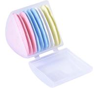 10 Pcs Tailors Sewing Chalk Set - Triangle Fabric Markers for Dressmaking, Tailoring, and Quilting (4 Colors) - Fabric Marking Chalk for Sewing and Crafting