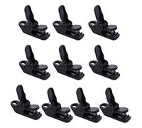 10 Pcs Tent Awning Canopy Clamp Heavy Duty Grip Clamp Camping Tarp Canvas Clip Snap Gripper Jaw Grips Camping Tent Pegs