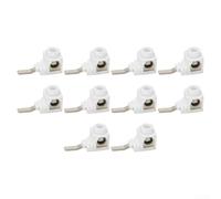 10 pcs Terminal Blocks for Efficient Circuit Breaker Wiring, Reliable For Busbar Connections, 63A Rated