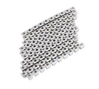 10 Pcs Terminal Fixed Bridge Terminal Strip DIN Rail Terminal Block Wire Jumper Electrical Screw Connecting Block Barrier for UK16N