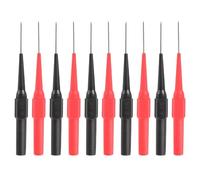 10 Pcs Test Back Probe Pin, 0.7mm Wire Piercing Probe Pin, Insulation Non-Destructive Stainless Steel Pin, Multimeter Probes Car Tester For 4mm Banana Socket