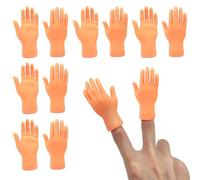 10 Pcs Tiny Hands, Finger Puppets - Mini Finger Hands for Joke Toys, Prank Game, Video Shooting Prop, Human-pet Interaction