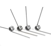 10 Pcs Torsion Spring 304 SUS 0.5mm Wire Diameter Return And Reset V-shaped Spring Laps 3/6/9 Stainless Steel Compression Spring Angle : 60°/90°(0.5mm(60 Degrees)/4.5mm(9 Laps ),6.0mm)