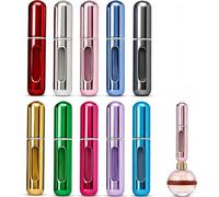 10 Pcs Travel Perfume Atomiser Refillable, 5 ml Mini Perfume Refill Bottles