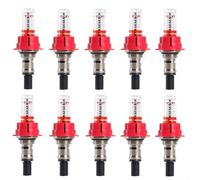 10 Pcs Underfloor Heating Manifold Flow Meter, Visual Flow Monitoring Regulator For Underfloor Heating Systems, Regulator Optimizing Heat Distribution(1/2)