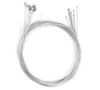 10 PCS Universal Inner Bike Brake Cable, Universal Stainless Steel Bike Brake Cables Smooth Inner Brake Cable Set Replacement for Mountain Road Bike Parts Compatible with Bike Gear Cable