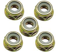 10 PCS Universal Left Hand Thread Blade Nut M10 x 1.25 Replacement for String Trimmer Brush Cutter Gear Head Blade Case Accessories