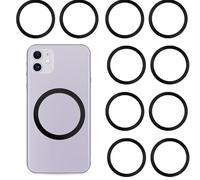 10 PCS Universal Metal Ring Sticker, Compatiable with sticker magnetic ring, for phone 16/15/14/13/12/11 Series, Phone Cases Metal Rings(without Magnetic)