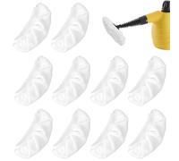 10 PCS Universal Steam Mop Replacement Pads Hand Held SteamCleaner,Steam Mop Pads Microfiber Cloths Cover Replacement Accessories, Reusable Microfiber Cloths Washable Mop Pads Steam Cleaner Accessori