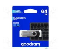 10 pcs : UTS2-0640K0R11 - Pendrive, USB 2.0, 64GB, R: 20MB/s, W: 5MB/s, USB A, b