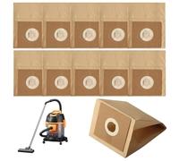 10 Pcs Vacuum Cleaner Bags for Bush Argos Model, Vacuum Cleaner Paper Dust Bags for Bush Argos Model VCB35B15C1J7W-70 VYTRONIX RBC02 BC-402 BC-501Value VC-401 VC-402 Accessories