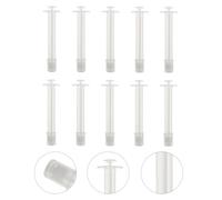 10 Pcs Vaginal Applicator Suppository Applicator, Disposable Suppositories Portable Lube Applicator Injector for Woman Anusol Vagina Gels Lubricants Pills and Tablets Health Care Aid Tools