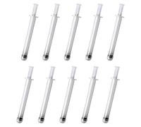 10 PCS Vaginal Applicators Disposable Suppository Applicator Individually Packing Lube Applicator Injectors for Most Gels Lubricants Creams Health Care Aid Tools