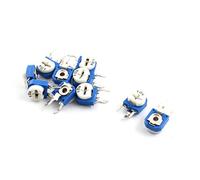 10 Pcs Variable Resistors 100K ohm Vertical Variable Resistor Trimmer Potentiometers Potentiometer Blue Specialised accessories