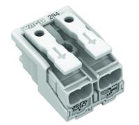 10 pcs - Wago 294 Series Power Supply Connector, 2-Pole, Female, 24A