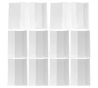 10 Pcs Waterproof Book Cover Clear Plastic Textbook Protector Transparent Reusable Covers for Hard Books A5 Size File for Notebooks,Textbooks