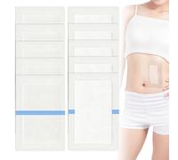 10 Pcs Waterproof Dressings for Wounds, 30x20cm Wound Dressings Adhesive with Absorbent Pad, Large Dressing for Post Surgical Shower Wound Cover