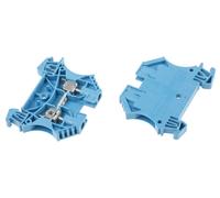 10 pcs - Weidmuller WDU Series Blue Feed Through Terminal Block, 4mm², Single-L