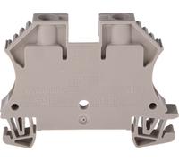 10 pcs - Weidmuller WDU Series Brown Feed Through Terminal Block, 6mm², Single-