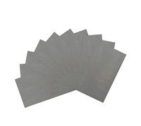 10 Pcs Welding Mesh Plastic Reinforcing 304 Stainless Steel Wire Mesh Screen 120 Mesh for Thermoplastic Repairs, 8x6 inch
