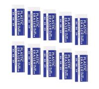 10 Pcs White Erasers Simple Art Eraser 2B Pencil Erasers Easy to Clean and Carry for Precise Correction