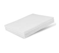 10 Pcs White Felt Fabric Sheets, 11.22"x7.08" Soft Craft Felt Sheets White Fabric for DIY Patchwork Sewing School Projects Decoration, 1mm Thick