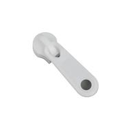 10 Pcs White Non-Locking Degaussed Needle Anti-Static Laundry Bag Home Textile Pull Lock Head No. 3 Plastic Zipper No. 5(10 pcs 5size Nylon)