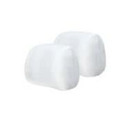 10 pcs White Seat Headrest Covers Car Truck Lorry Bus Coach Universal Fit