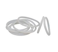 10 Pcs White VMQ O-rings, 1.78mm Wire Diameter, 31.86mm OD, Round O-Ring Gasket