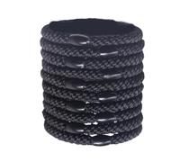10 Pcs Women Mixed Color Elastic Hair Ties,Soft Ponytail Holders, Stylish Multi-Color No Damage Hair Tie Bracelets Stretch Hair Bobbles for Women Girls Thin,Thick,Medium,Long Hair (style 8,10)